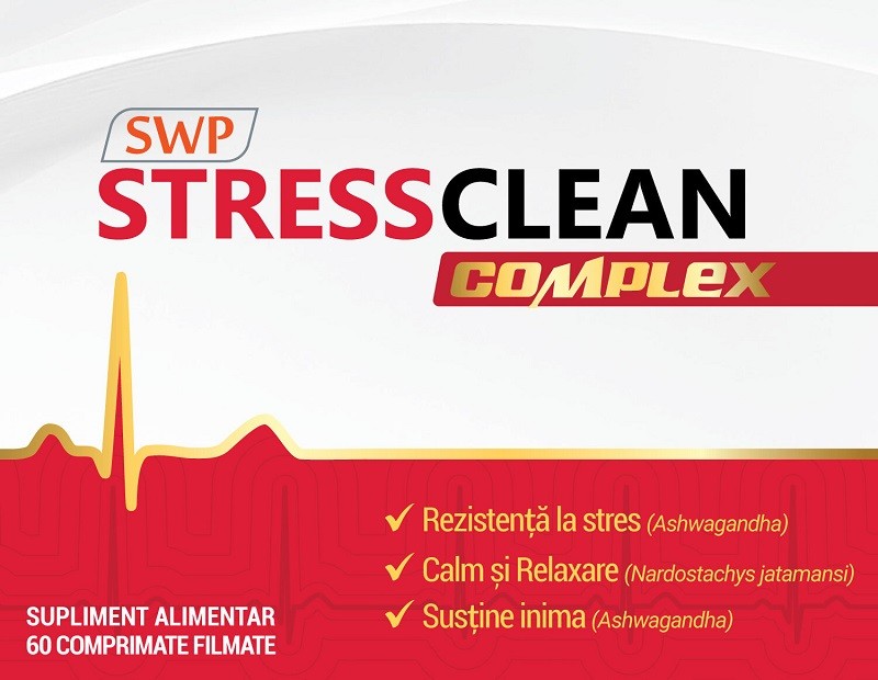 STRESS CLEAN COMPLEX 60 COMPRIMATE - discount 5 ...