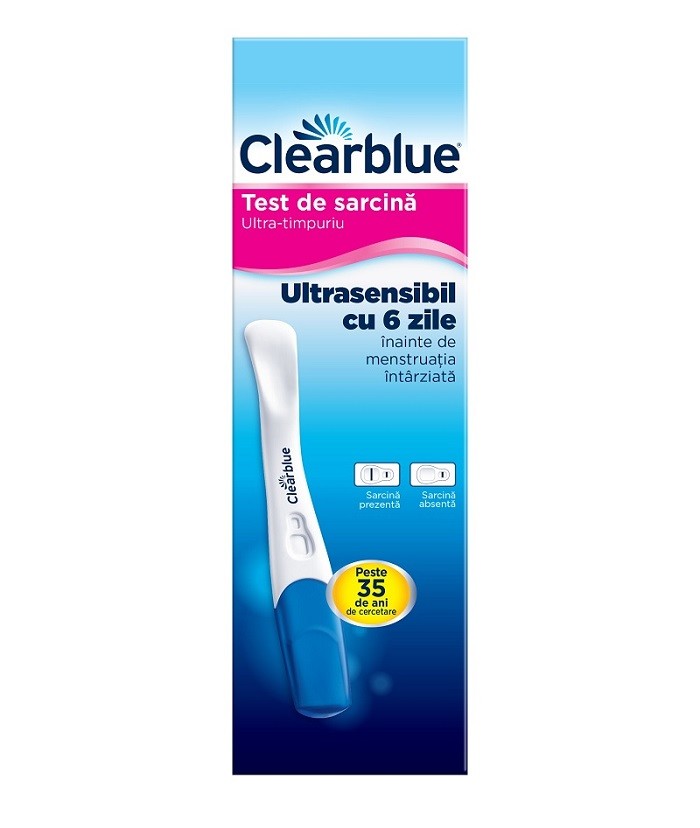 CLEARBLUE TEST SARCINA ULTRA 1 BUCATA - discount 10 ...