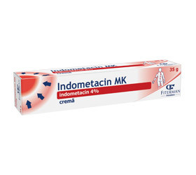Indometacin MK, cremă, 35 g, Fiterman