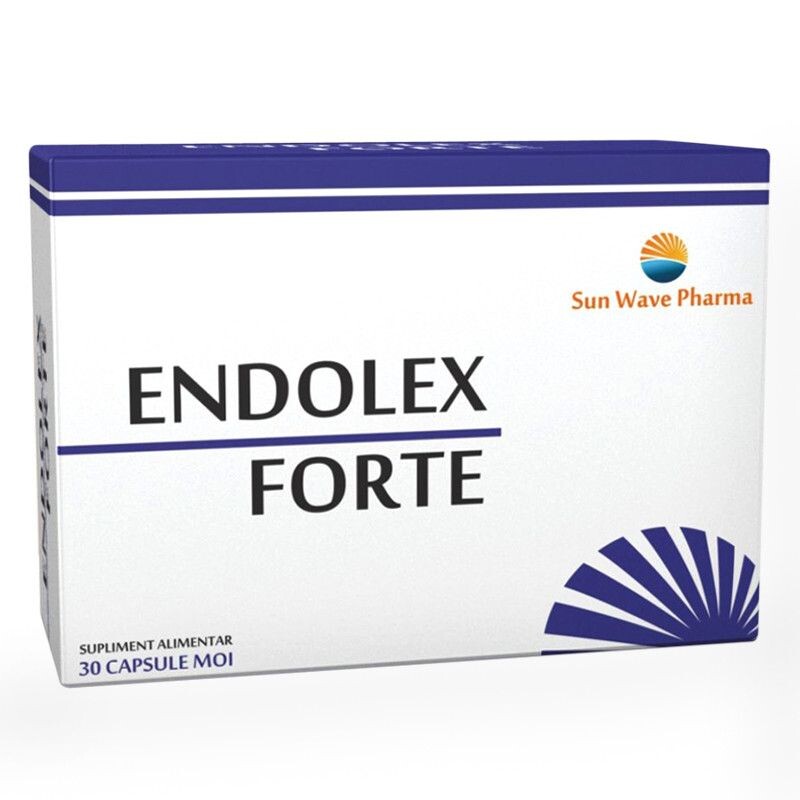 Supliment alimentar Sun Wave Pharma Endolex Complex, 30 capsule