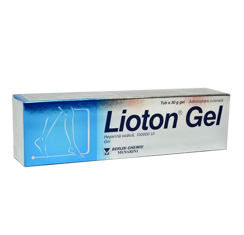 Heparină, heparină unguent, Lioton - Medici Unguent pentru articulații lyoton