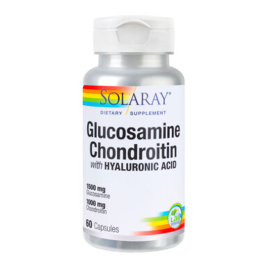 SECOM GLUCOSAMINE CHONDROITIN HYALURONIC ACID 60CPS