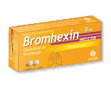 HELCOR BROMHEXIN 8MG X 20CPR