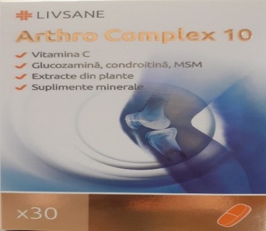 LIVSANE ARTHRO COMPLEX 10 30 DE COPRIMATE
