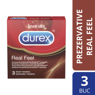 DUREX REAL FEEL PREZERVATIV 3BUC 2