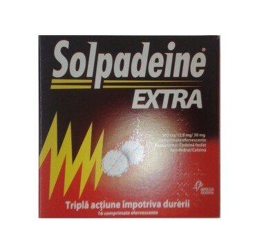 SOLPADEINE EXTRA 16CPR EFERVESCENTE