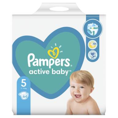 PAMPERS JUNIOR JUMBO SCUTECE 64BUC