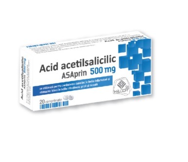 HELCOR ASAPRIN 500MG X 20CPR