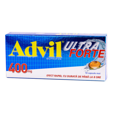 ADVIL ULTRA FORTE 400MG X 10CPS MOI