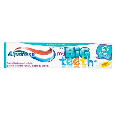 AQUAFRESH BIG TEETH PASTA DE DINTI 50ML