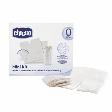 CHICCO 70093 MINIKIT OMBILICAL 3 COMPRSE + 3 BANDAJE