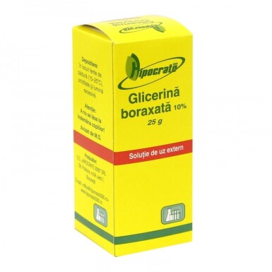 HIPOCRATE GLICERINA BORAXATA 10% X 25G