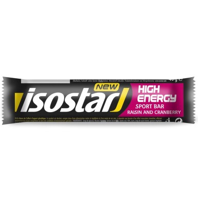 ISOSTAR HIGH ENERGY BAR FRUCTE ROSII 40G