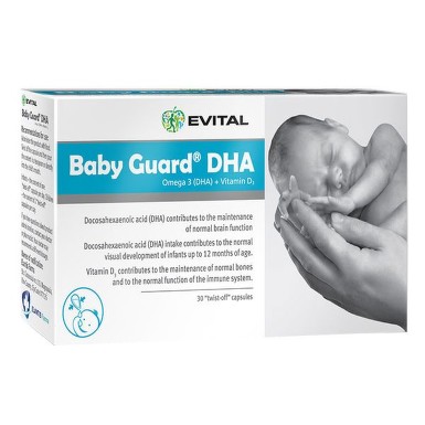 EVITAL BABY GUARD DHA 30CPS