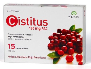 CISTITUS 130MG PAC 15CPR