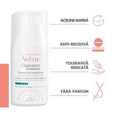 AVENE CLEANANCE COMEDOMED CONCENTRAT ANTIIMPERFECTIUNI 30ML 2