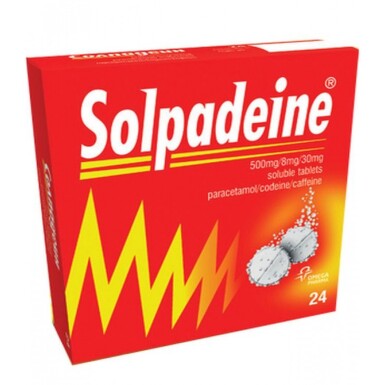 SOLPADEINE 24CPR EFERVESCENTE