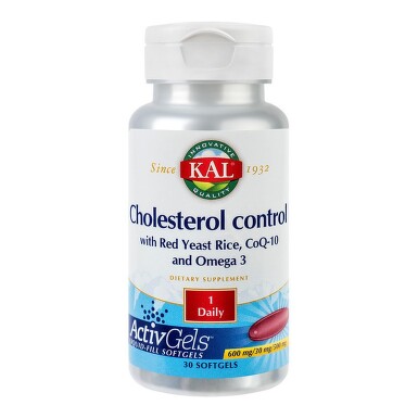 SECOM CHOLESTEROL CONTROL RED YEAST RICE + CO-Q10 + OMEGA-3 30CPS MOI