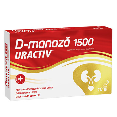 URACTIV D-MANOZA X 10PLICURI
