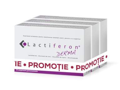 LACTIFERON DERMA X 30 CPR 2+1 GRATIS