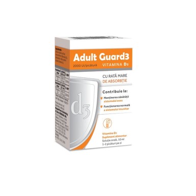 ADULT GUARD 3 2000UI VITAMINA D3 10ML 2