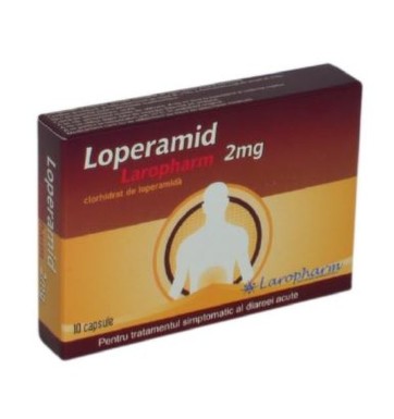 LAROPHARM LOPERAMID 2MG X 10CPS