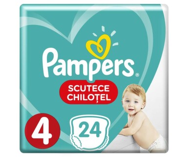 PAMPERS 4 PANTS ACTIVE BABY 9-14KG SCUTECE-CHILOTEL 24BUC