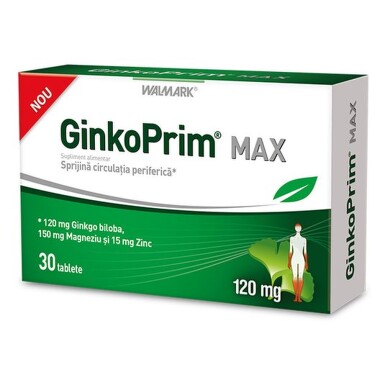 GINKOPRIM MAX 120MG X 30TBL