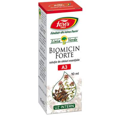 FARES BIOMICIN FORTE SOLUTIE 10ML