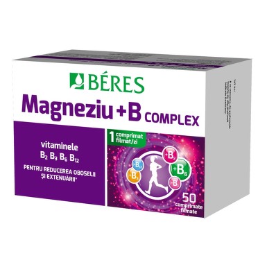 BERES MAGNEZIU + B COMPLEX 50CPR FILMATE