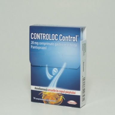 CONTROLOC CONTROL 20MG X 14CPR GASTROREZISTENTE