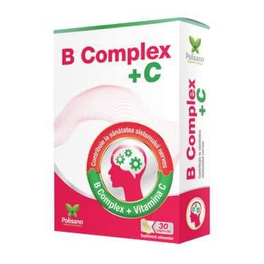 POLISANO B-COMPLEX + VIT C 30CPS