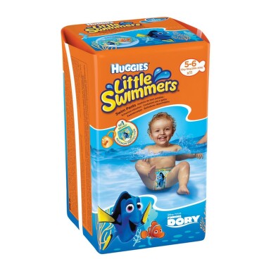 HUGGIES LITTLE SWIMMERS CHILOTEL PISCINA PENTRU COPII MARIME M 11-15 KG 11BUC