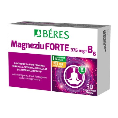 BERES MAGNEZIU FORTE + B6 30CPR FILMATE