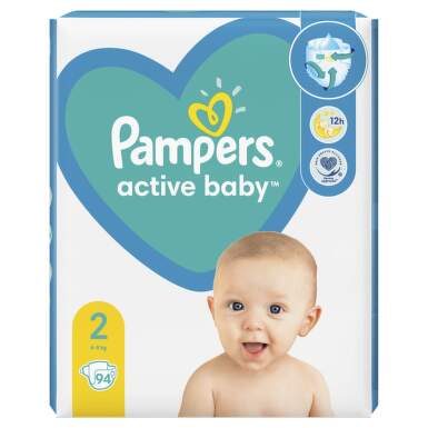 PAMPERS 2 NEW BABY 4-8KG SCUTECE 94BUC