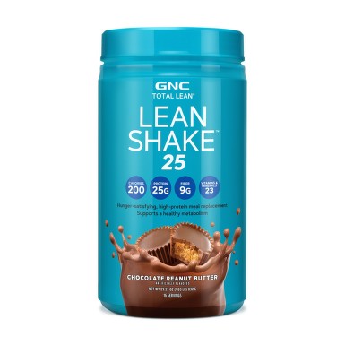 GNC TOTAL LEAN SHAKE 25 CHOCOLATE AND PEANUT BUTTER 832G