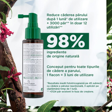 KLORANE SERUM CHININA SI FLOARE DE COLT BIO 100ML 5