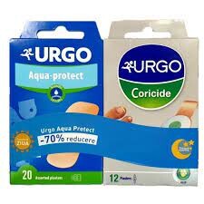 URGO CORICIDE X12 + URGO LAVABIL X20 (70% REDUCERE)