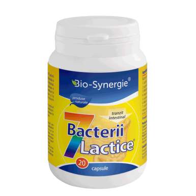 BIO-SYNERGIE 7 BACTERII LACTICE 20CPS
