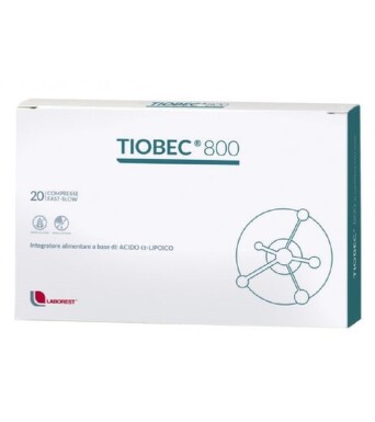 TIOBEC 800 X 20 COMPRIMATE