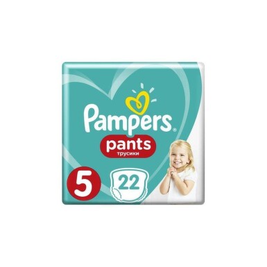 PAMPERS 5 PANTS ACTIVE BABY 12-18KG SCUTECE-CHILOTEL 22BUC