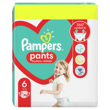 PAMPERS BABY PANTS 6 MAXI 15+ X 36BUC