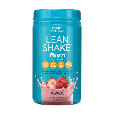 GNC TOTAL LEAN LEAN SHAK BURN STRAWBERRY 747.36G