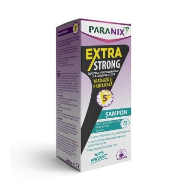 PARANIX SAMPON EXTRA STRONG 200ML CU PIEPTENE INCLUS