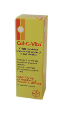CAL-C-VITA 10CPR EFERVESCENTE