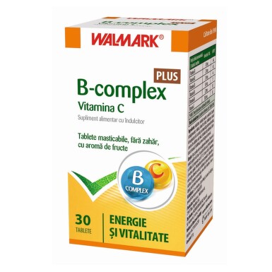 WALMARK B-COMPLEX + VITAMINA C 30TBL