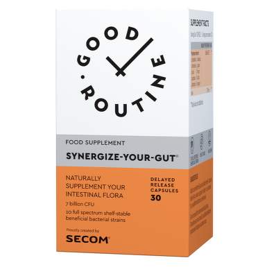 SECOM SYNERGIZE-YOUR-GUT 30CPS VEGETALE