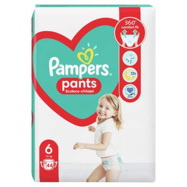 PAMPERS 6 PANTS ACTIVE BABY 16KG+ SCUTECE-CHILOTEL 44BUC