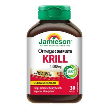 JAMIESON OMEGA COMPLET PURE KRILL 1000MG X 30 CAPSULE MOI