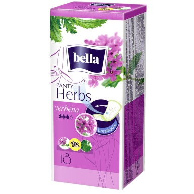 BELLA HERBS PANTY VERBINA ABSORBANTE 18BUC